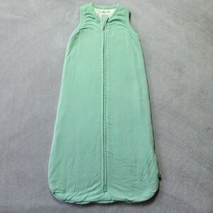 BumBunny Bamboo Viscose Quilted Sleep Sack Wearable Blanket Mint Green Small